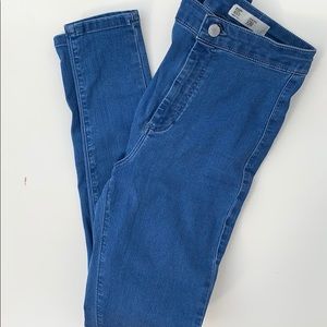 TOPSHOP Joni high waisted skinny jeans